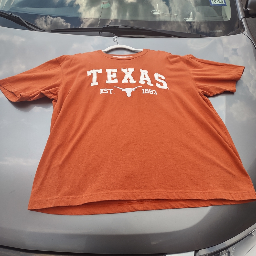 Texas Men's Burnt Orange Short Sleeve Tee XL